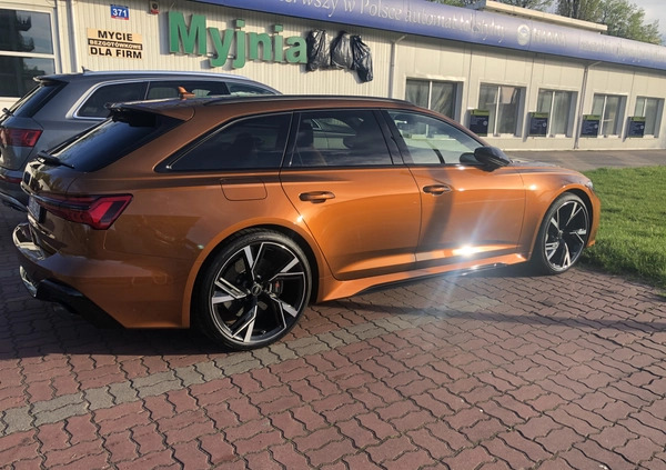 Audi RS6 cena 425000 przebieg: 133000, rok produkcji 2021 z Warszawa małe 232